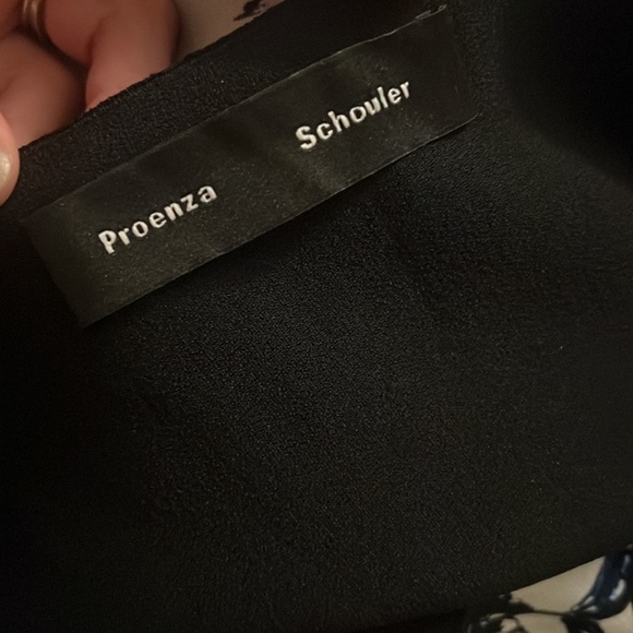 PROENZA SCHOULER Silk Floral Print Blouse - Picture 4 of 5